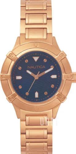 Dress Blå/Roséguldstonat stål Ø36 mm