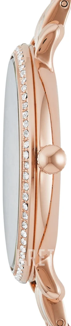 Dress Roséguldstonad/Roséguldstonat stål Ø36 mm