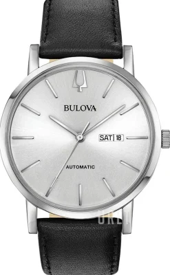 Dress Silverfärgad/Läder Ø42 mm