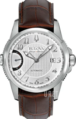 Dress Silverfärgad/Läder Ø43 mm