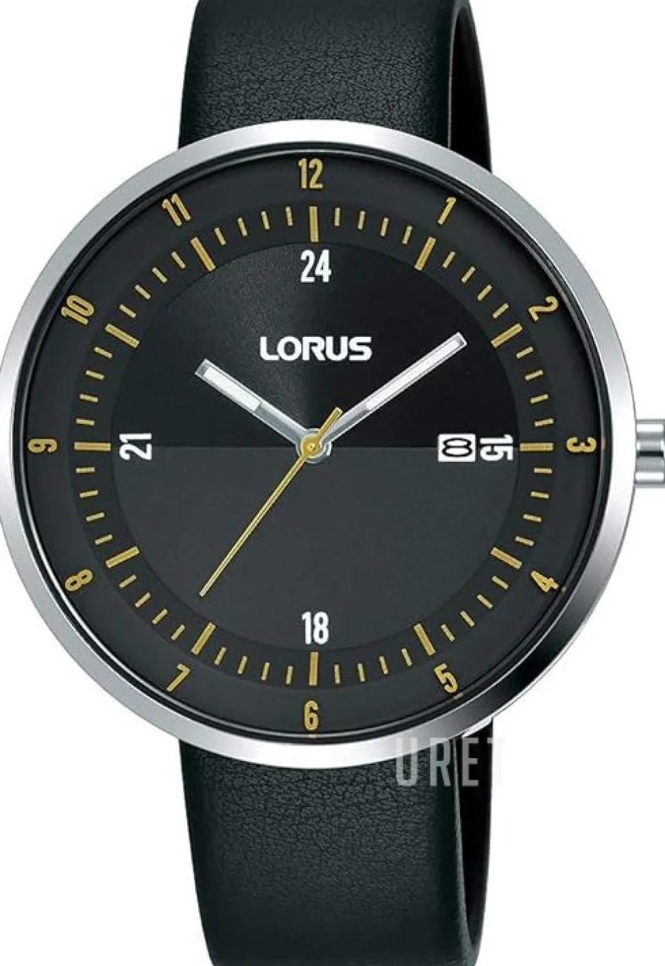 Dress Svart/Läder Ø44 mm