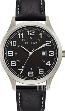 Dress Svart/Läder Ø42 mm