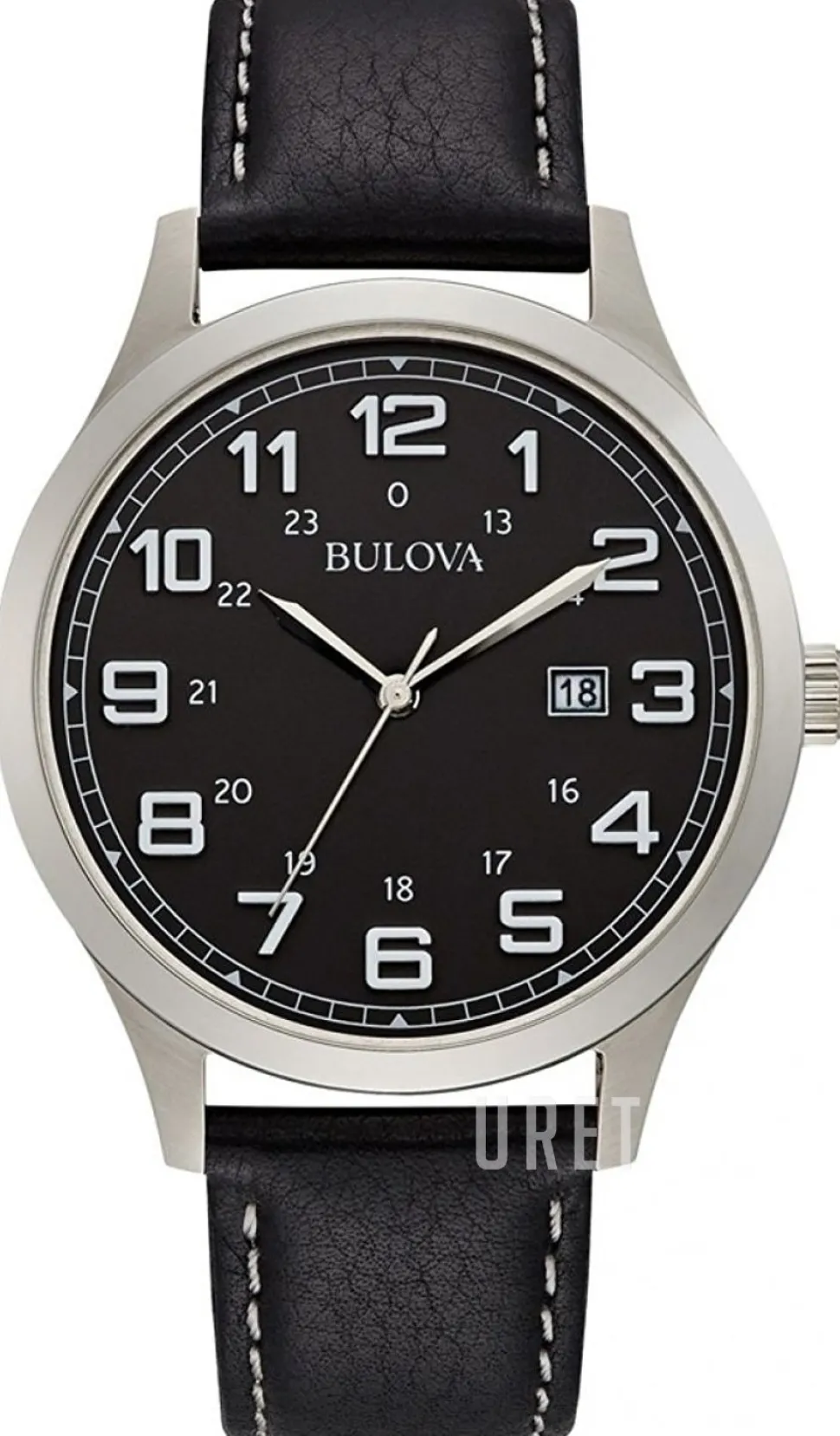 Dress Svart/Läder Ø42 mm