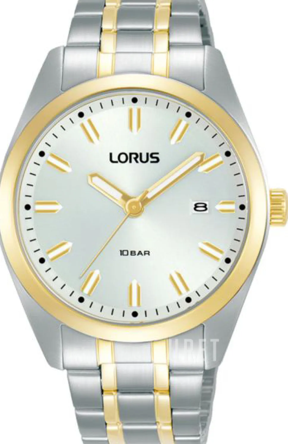 Dress Vit/Gulguldtonat stål Ø39 mm