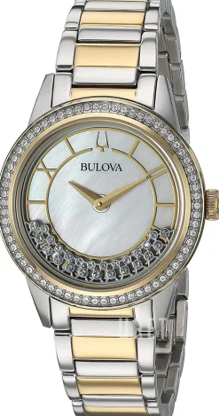 Dress Vit/Gulguldtonat stål Ø32 mm