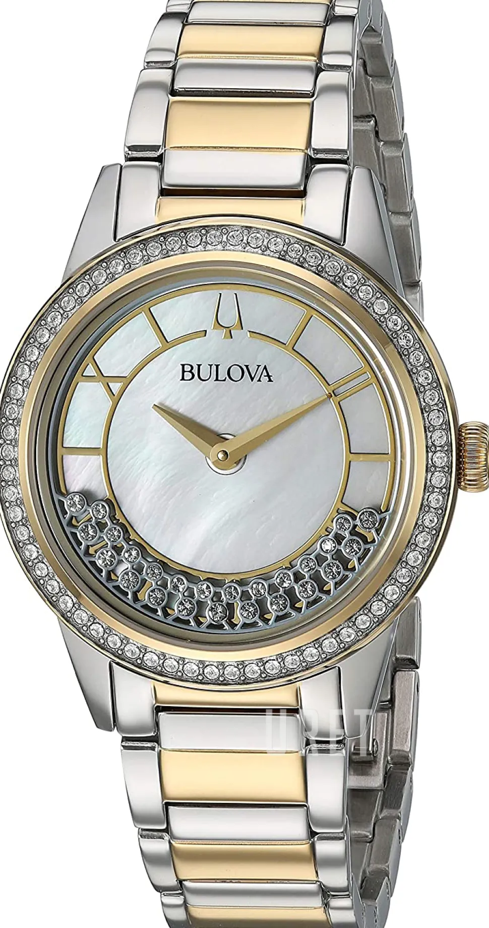 Dress Vit/Gulguldtonat stål Ø32 mm