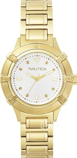 Dress Vit/Gulguldtonat stål Ø36 mm