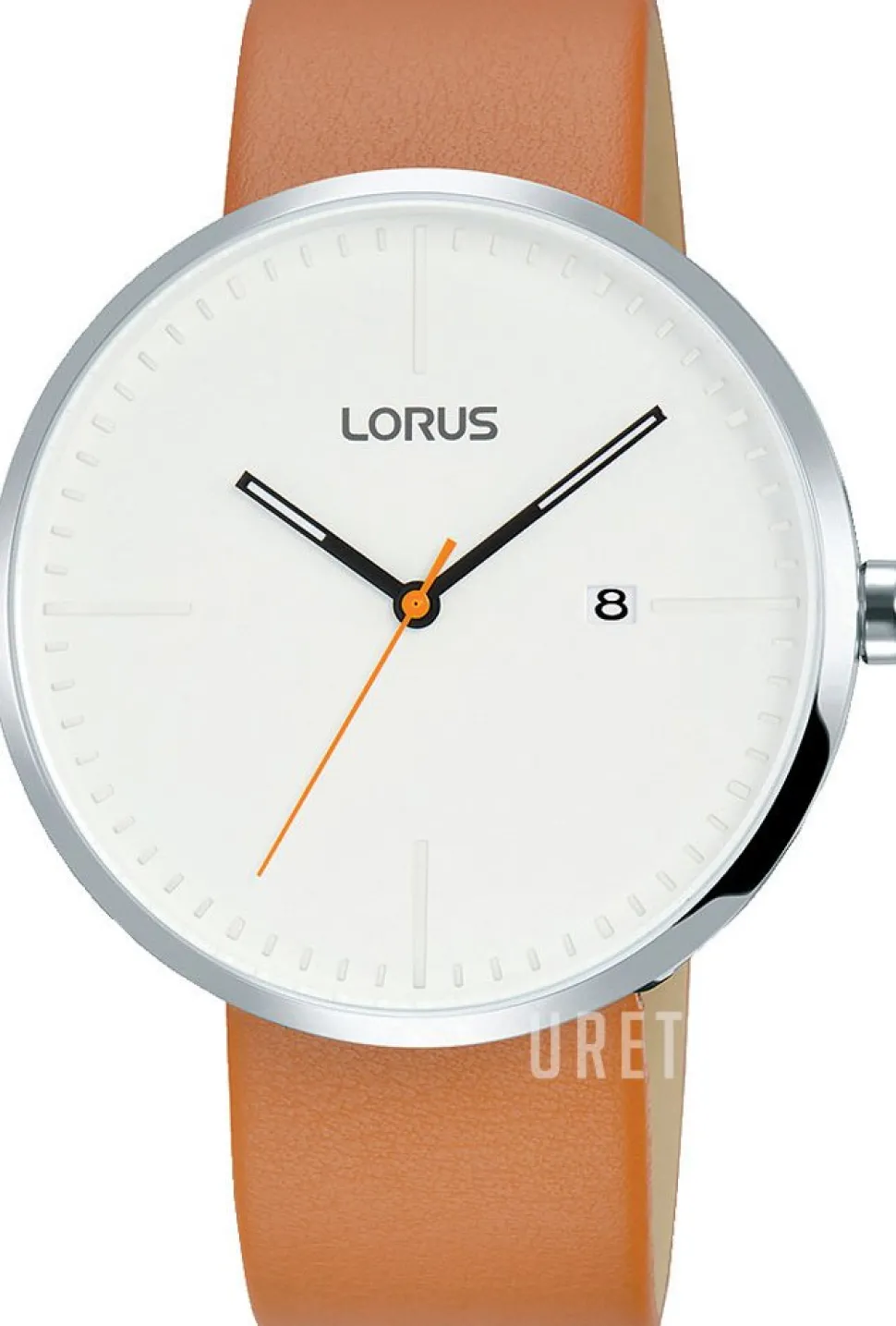 Dress Vit/Läder Ø42 mm