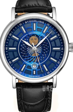 Duet Blå/Läder Ø42 mm