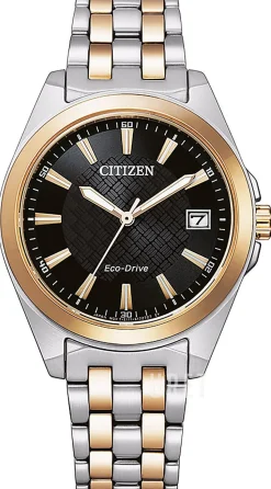 Eco Drive 180 Svart/Roséguldstonat stål Ø34 mm