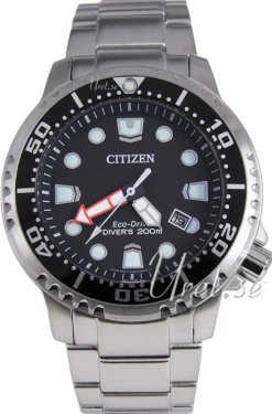 Eco Drive 180 Svart/Stål Ø44 mm