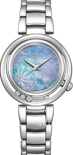 Eco Drive Blå/Stål Ø29.8 mm