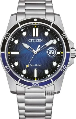 Eco Drive Blå/Stål Ø41.5 mm