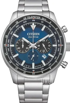 Eco Drive Blå/Stål Ø44 mm