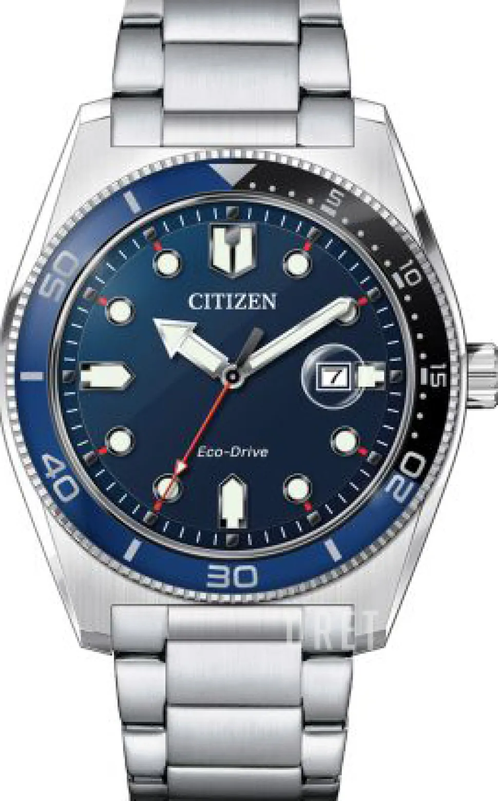 Eco Drive Blå/Stål Ø43 mm