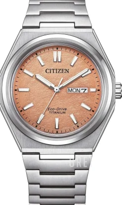 Eco Drive Brun/Titan Ø40 mm