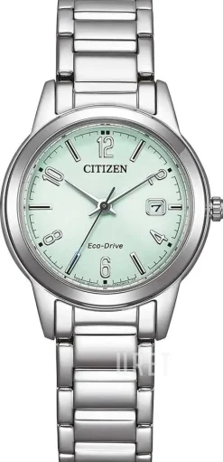 Eco Drive Grön/Stål Ø29.4 mm