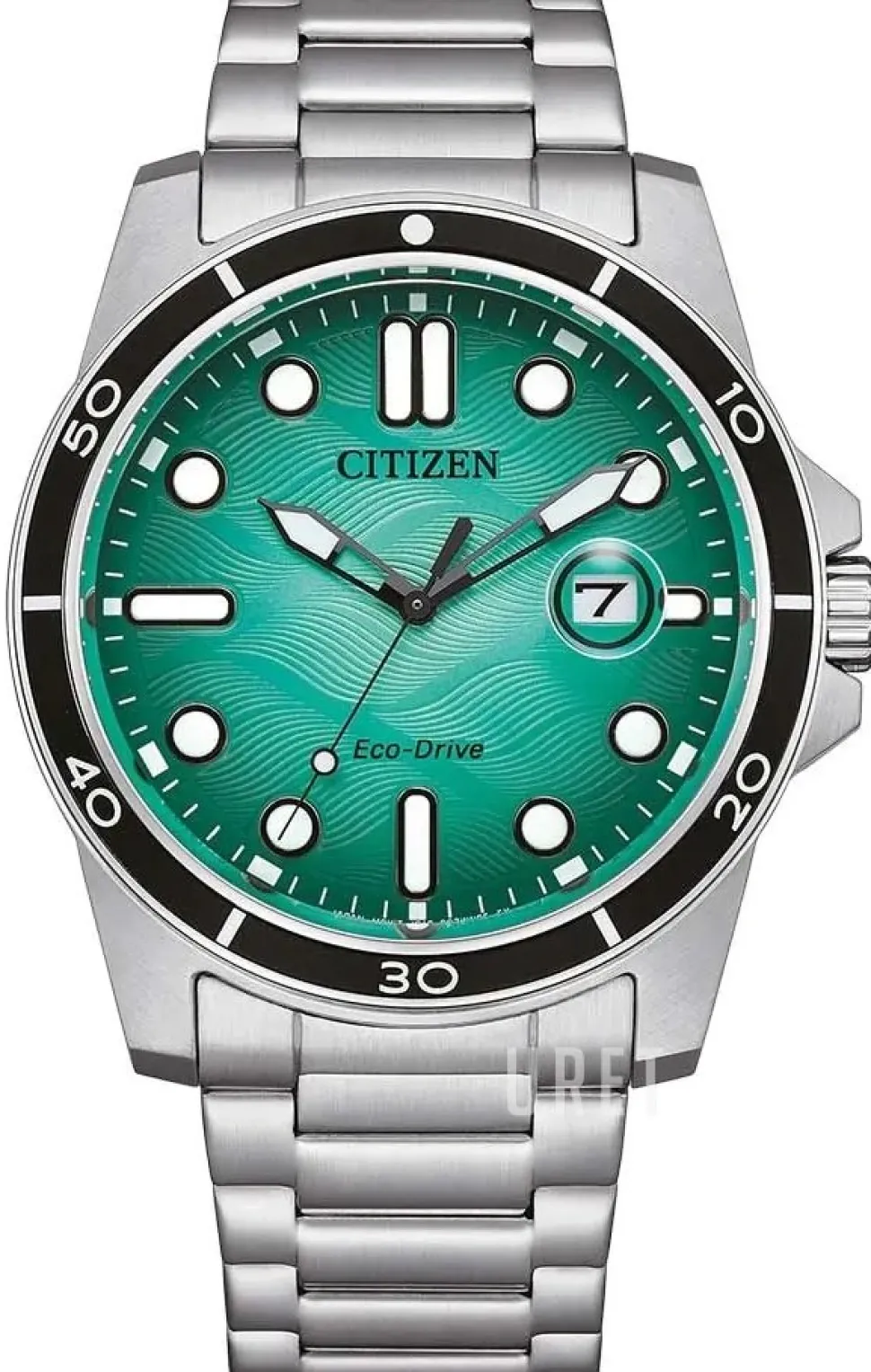 Eco Drive Grön/Stål Ø41.5 mm