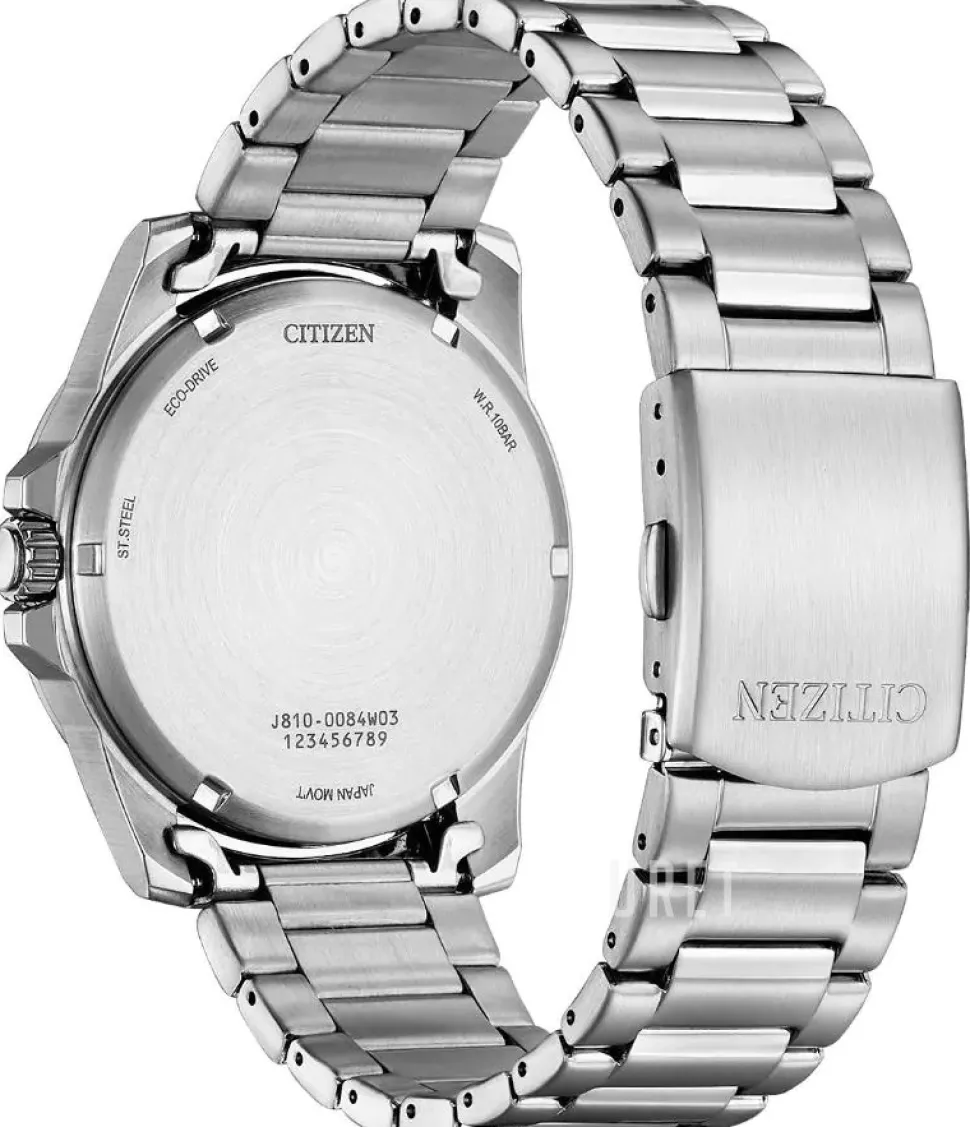 Eco Drive Grön/Stål Ø41.5 mm