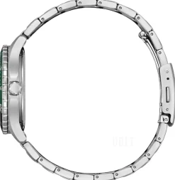 Eco Drive Grön/Stål Ø36.8 mm