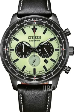 Eco Drive Grön/Stål Ø44 mm