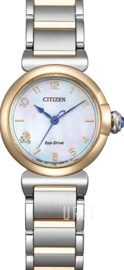 Eco Drive Roséguldstonat stål Ø26 mm