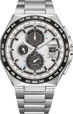 Eco Drive Silverfärgad/Titan Ø43.5 mm