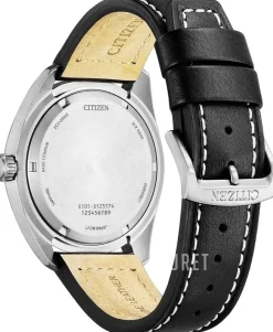 Eco Drive Svart/Läder Ø42 mm