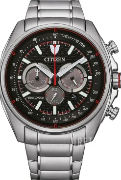 Eco Drive Svart/Stål Ø45 mm