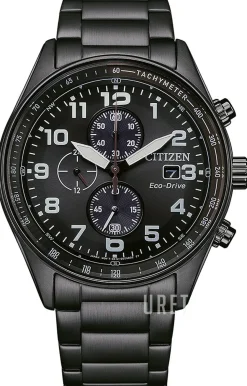 Eco Drive Svart/Stål Ø43 mm