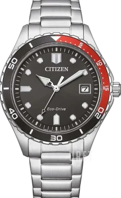 Eco Drive Svart/Stål Ø36.8 mm