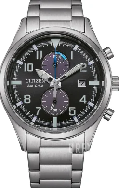 Eco Drive Svart/Stål Ø43 mm