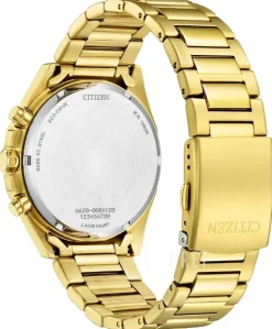 Eco Drive Vit/Guldtonat stål Ø41 mm