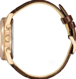 Eco Drive Vit/Läder Ø41 mm