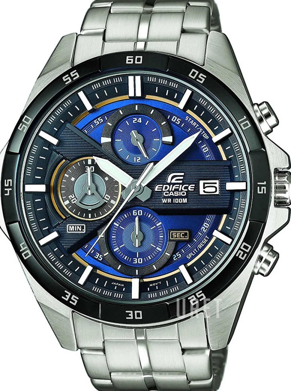 Edifice Blå/Stål Ø48 mm