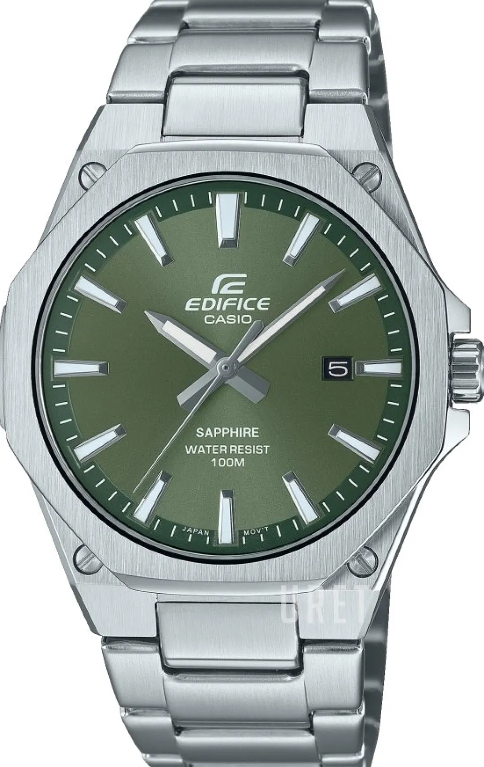 Edifice Grön/Stål Ø39.9 mm
