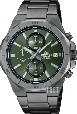 Edifice Grön/Stål Ø44.3 mm