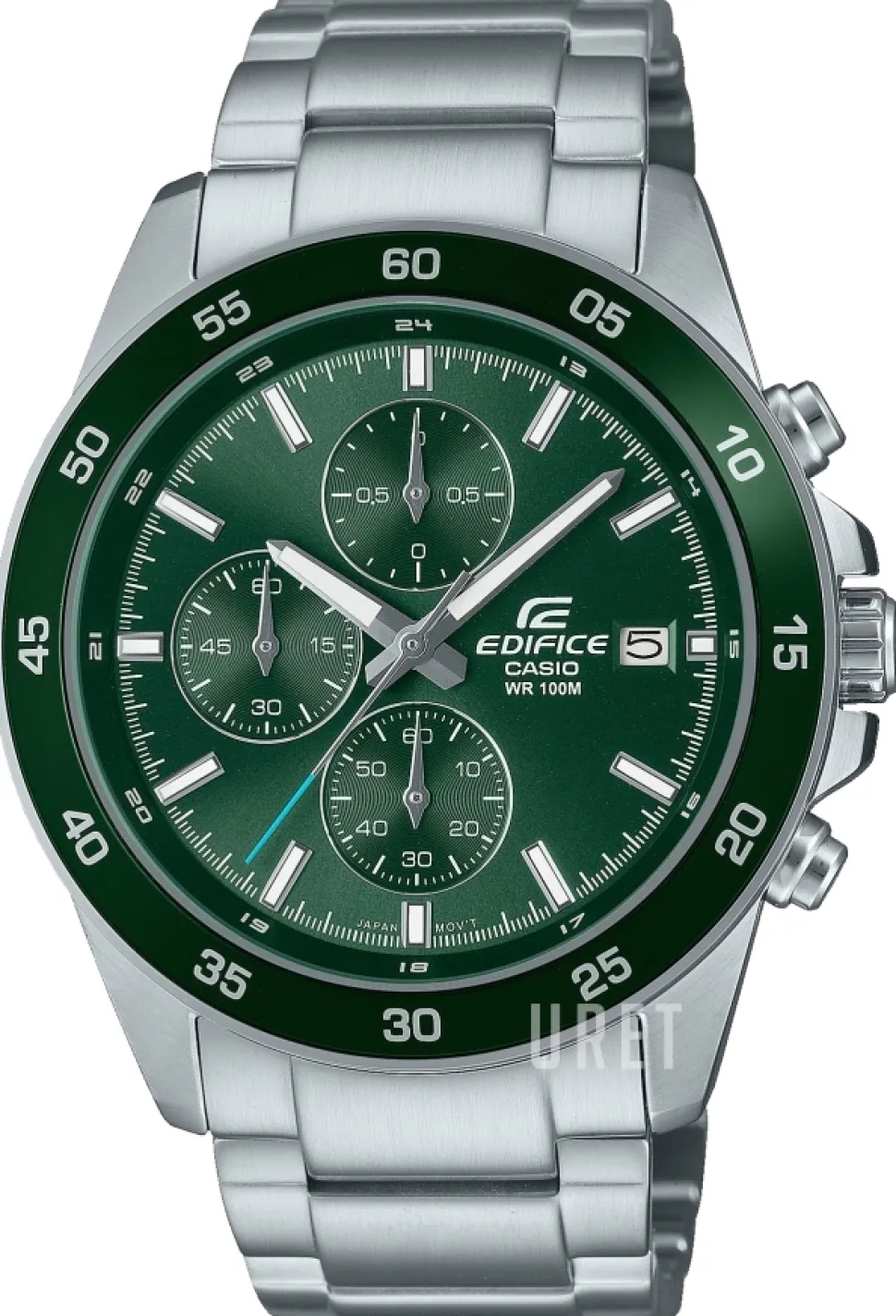 Edifice Grön/Stål Ø43.8 mm