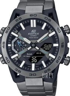 Edifice Grå/Stål Ø51 mm