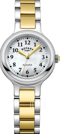 Elegance Vit/Gulguldtonat stål Ø28 mm