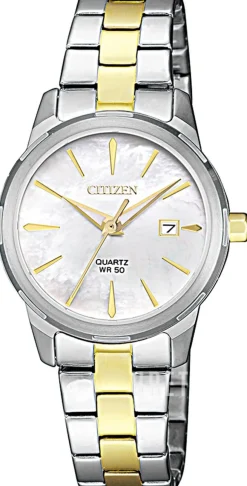 Elegance Vit/Gulguldtonat stål Ø28 mm