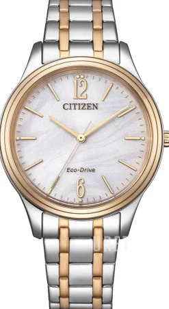 Elegance Vit/Roséguldstonat stål Ø34 mm