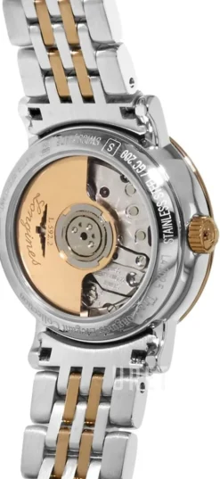 Elegant Silverfärgad/18 karat roséguld Ø25.5 mm