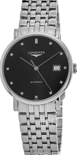 Elegant Svart/Stål Ø37 mm