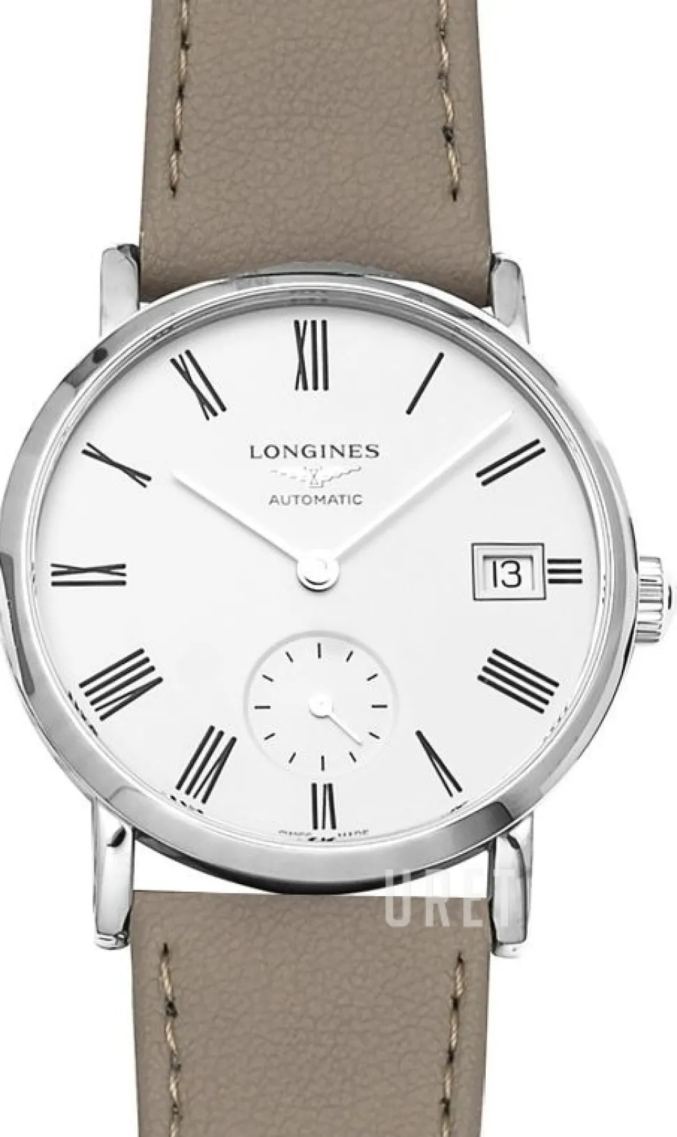 Elegant Vit/Läder Ø34.5 mm