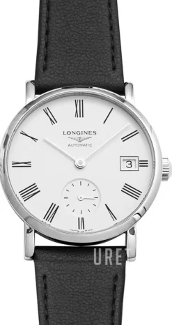 Elegant Vit/Läder Ø34.5 mm