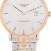 Elegant Vit/Roséguldstonat stål Ø39 mm