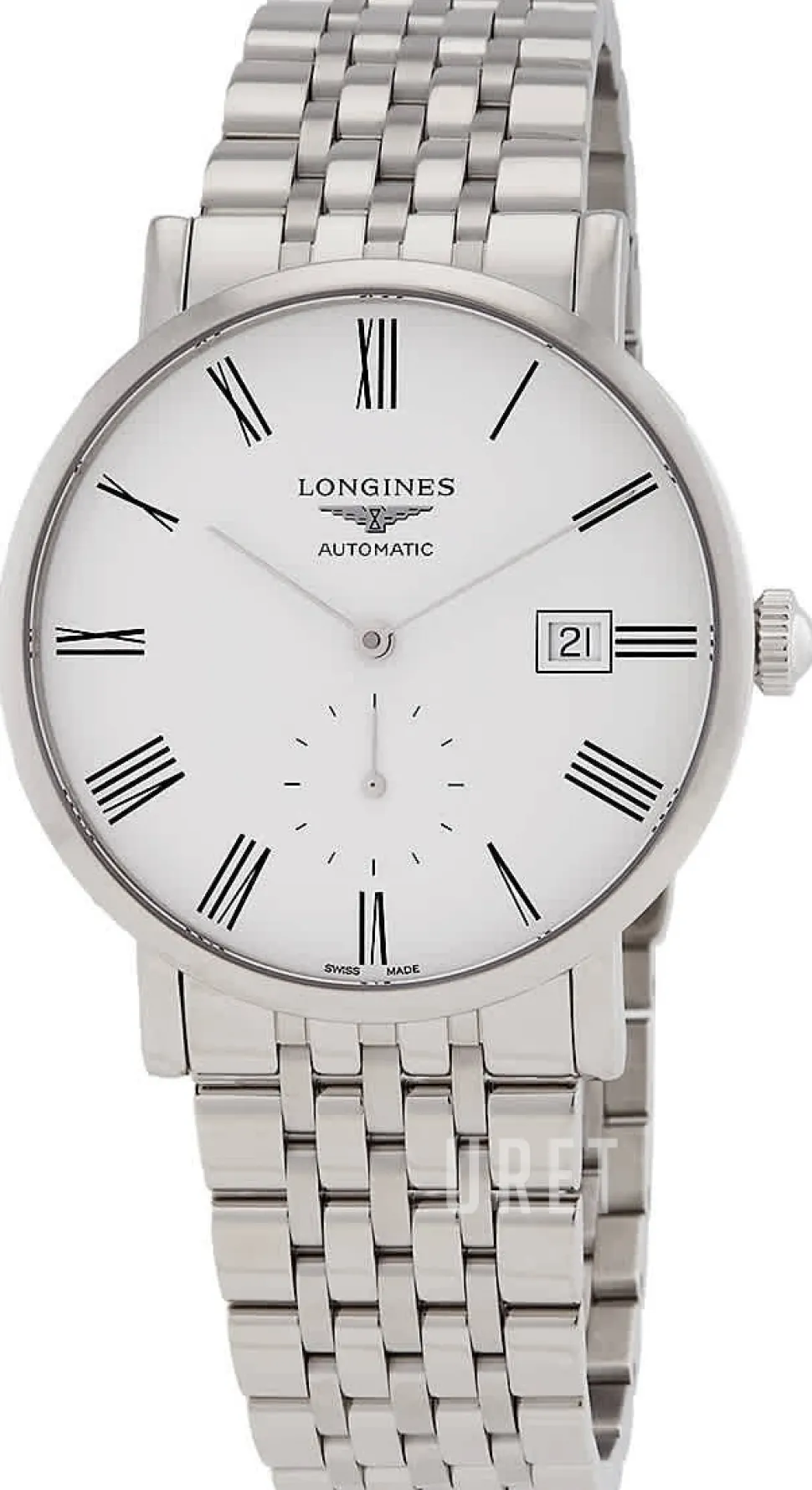 Elegant Vit/Stål Ø39 mm