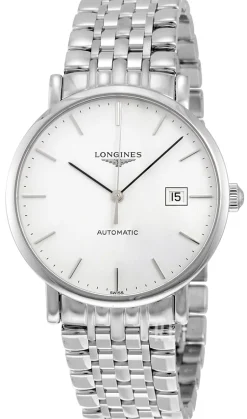 Elegant Vit/Stål Ø39 mm