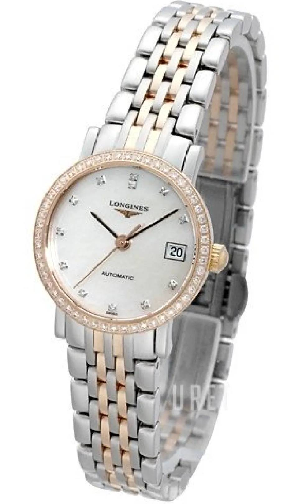 Elegant Vit/Stål Ø25.5 mm